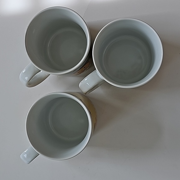 S/3 Vintage Warren Kimble "Pumpkin Dreams" Black Cat and Jack-o'-lantern Mugs - Picture 11 of 13